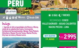 Destinos Asombrosos: Per desde COR 