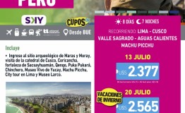 Destinos Asombrosos: Per desde BUE 