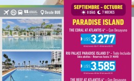 Bahamas desde BUE con COPA 