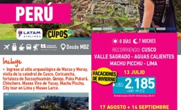 Destinos Asombrosos Per desde MDZ 