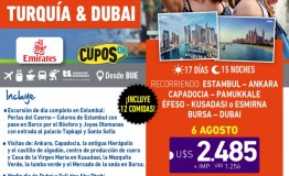 Destinos Asombrosos: Turqua & Dubai 